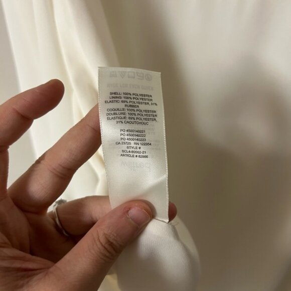 Wilfred Villa Ruched Chiffon Mini Dress - Picture 5 of 5